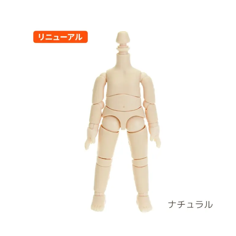 【オビツ製作所】【11BD-D01MN】11cmオビツボディ ナチュラル マットスキンタイプ（リニューアルタイプ）