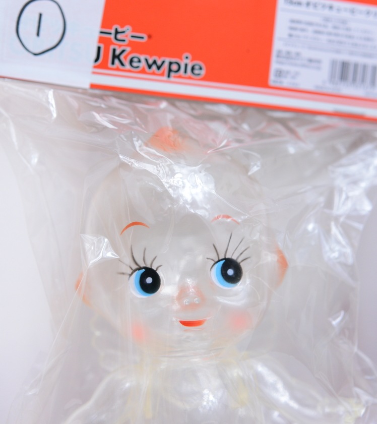 訳あり品です。お顔をお選び頂けます　【オビツ製作所】オビツキューピー15cm クリア　/【OBKP150-CL】