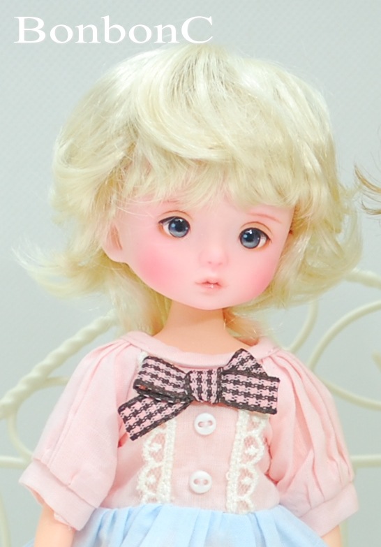 mudoll BonbonC】 カスタム BonbonC 【ウィッグタイプ A】 フルセット 