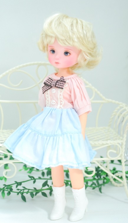 mudoll BonbonC】 カスタム BonbonC 【ウィッグタイプ A】 フルセット 