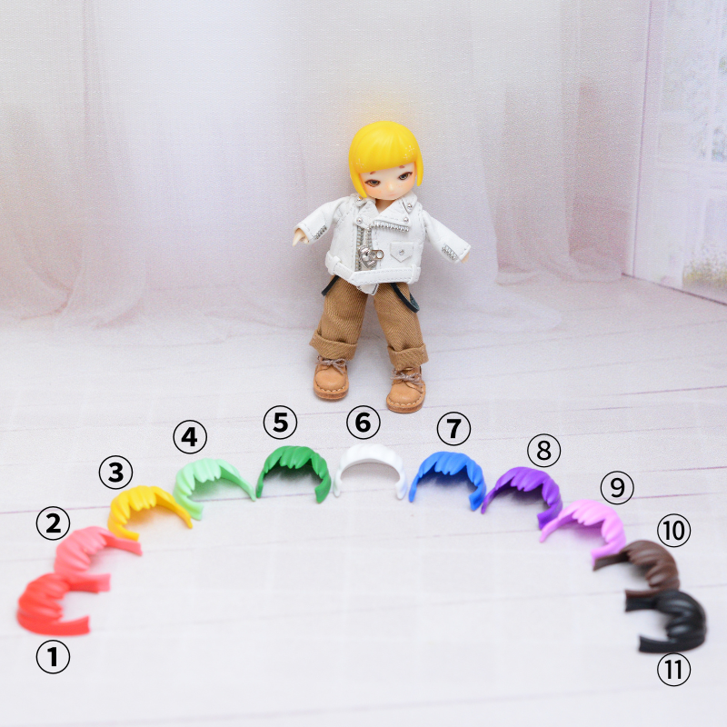 　ミゼットドール レジン製　髪キット　/CoroporoDolls製　/202601