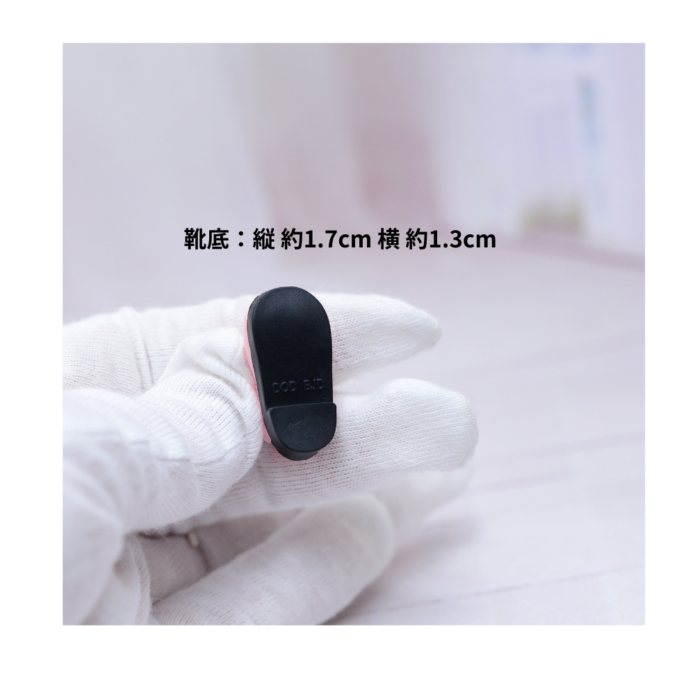 クリックポスト発送可！　ミニドールサイズ　合皮ストラップシューズ　/海外製