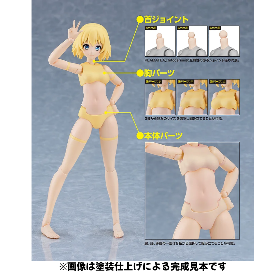 【グッドスマイルカンパニー】組み立て式プラモデル PLAMATEA ミューズボディ：いちか Bタイプ【2026年1月下旬発売】