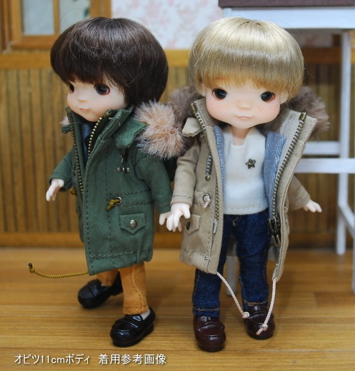 【オビツ製作所】 11cmボディ用 　ローファー　(2色)　】【11SH-F003】