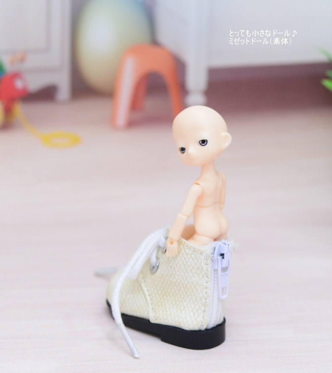 お迎え頂きました　　　ミゼットドール☆Midget Doll　 カスタムドール　No.5 /レジン製　 CoroporoDolls製　