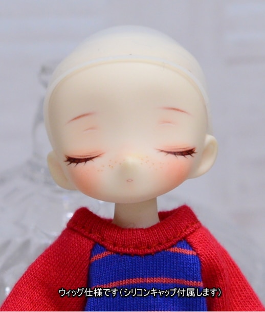 ピコP カスタムドール】 眠り目・そばかすちゃん （衣装・ウィッグ付