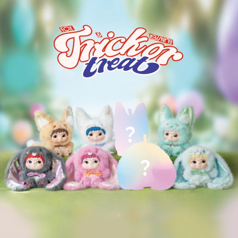 ワクク（WAKUKU）FOX & BUNNY トレーディングフィギュア /ブラインド