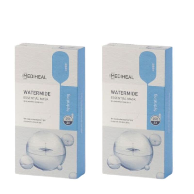 【直送品（買い合わせ不可）】[2箱]MEDIHEAL(メディヒール) ウォーターマイド エッセンシャルマスク　10枚×2箱　