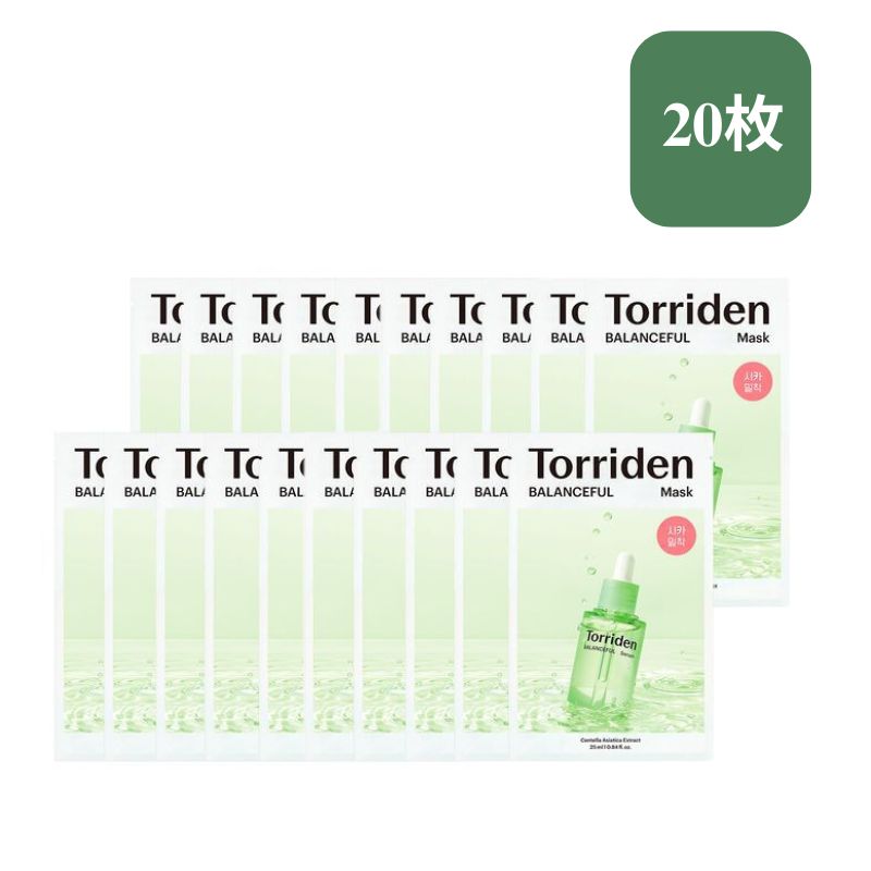 【直送品（買い合わせ不可）】[1セット]TORRIDEN (トリデン) バランスフルシカマスク　20枚　