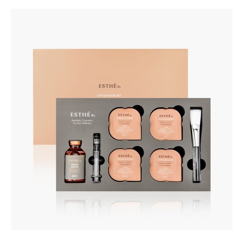 【直送品（買い合わせ不可）】[1個]GD11(ジーディーイレブン) ESTHE (エステ) Rx リフトアップマスクセット 使用期限】2026.06.20以降　パウダー2g×8＋美容液35ml　