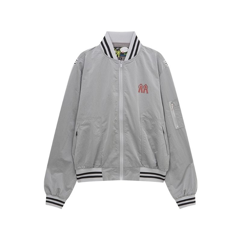 【直送品（買い合わせ不可）】Lサイズ ユニセックス Rolling Rolleye ロールロール クラシック ジャンパー メタルシルバー　　