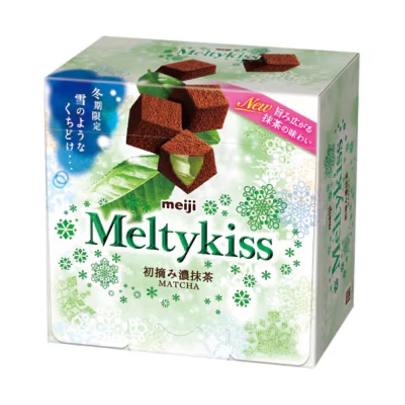 [1個]明治 メルティーキッス初摘み濃抹茶　53g　賞味期限2026.01.31