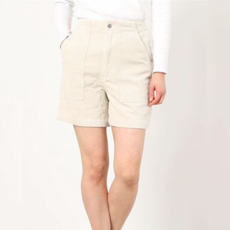 サイズ：M　Ocean Pacific レディース コーデュロイ ショートパンツ（BEG）　　