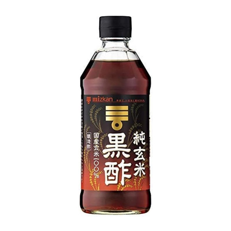 [2本]ミツカン 純玄米黒酢　500ml　賞味期限2026.02.07
