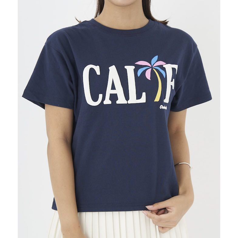 サイズ：L　Ocean Pacific レディース 半袖Tシャツ（NVY）　　
