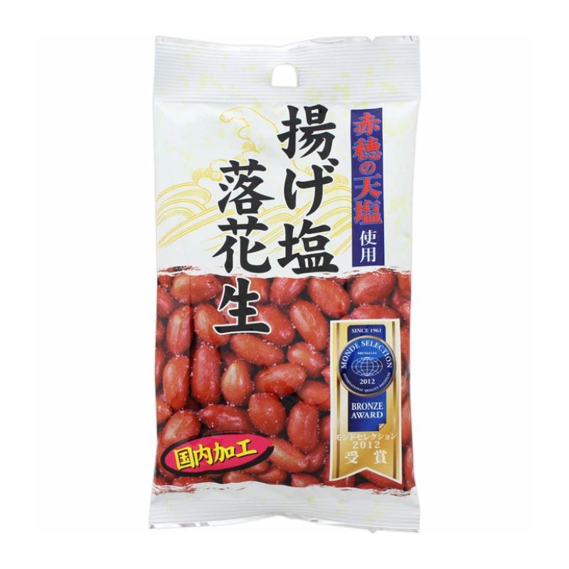 [6個]タクマ食品 揚げ塩落花生　50g　賞味期限2025.10.05
