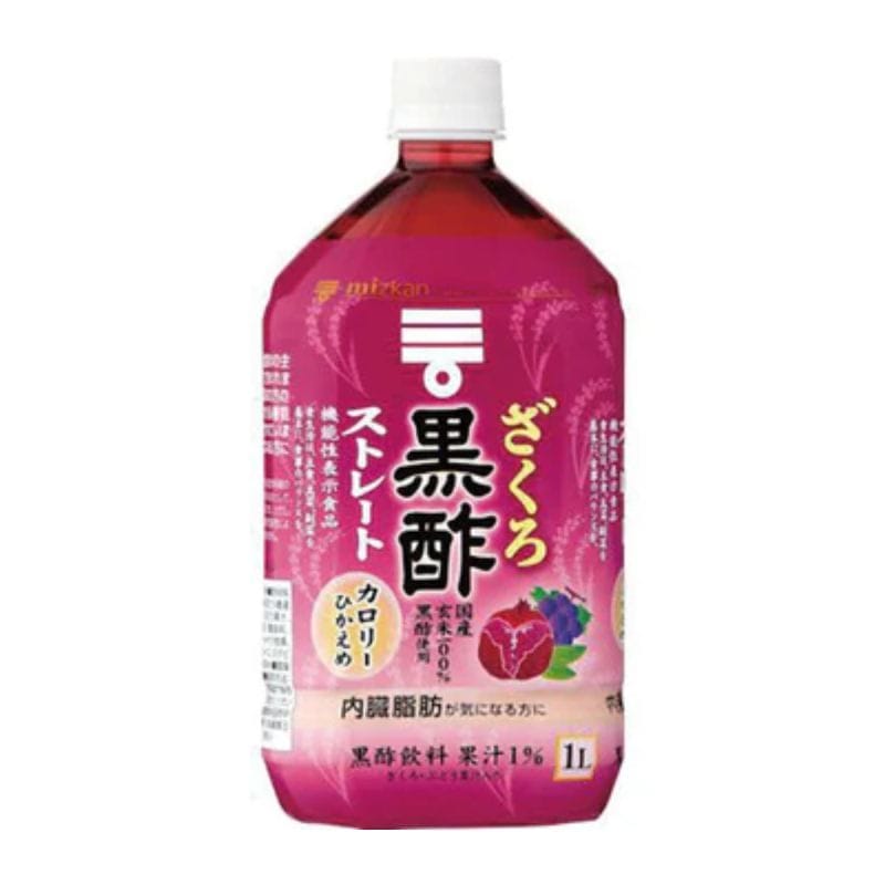 [1本]ミツカン ざくろ黒酢 ストレート　1l　賞味期限2026.02.28