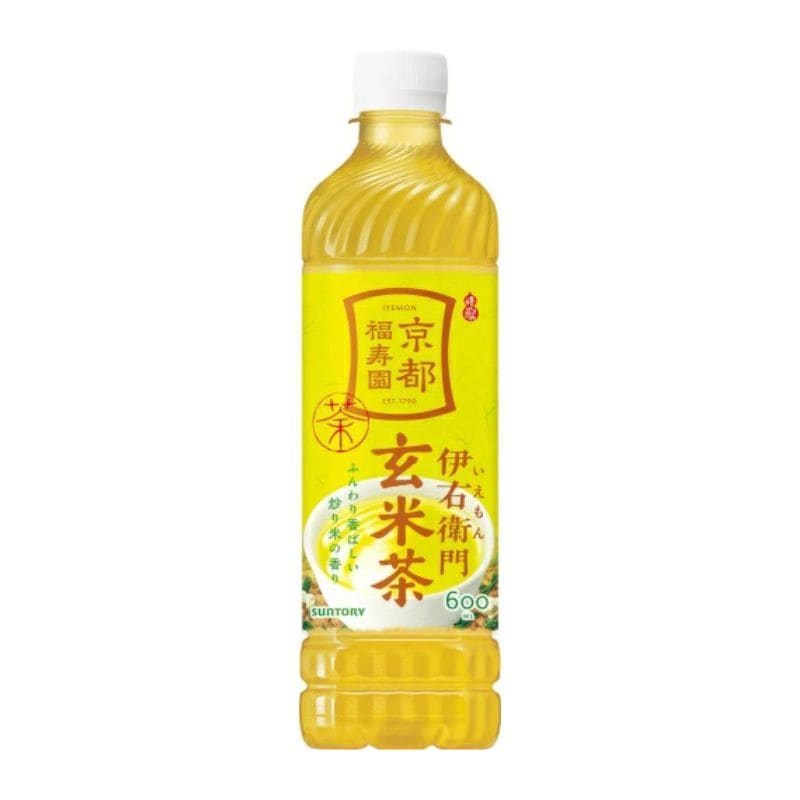 [24本]サントリー 伊右衛門 玄米茶　600ml　賞味期限2025.11.30【賞味期限間近】