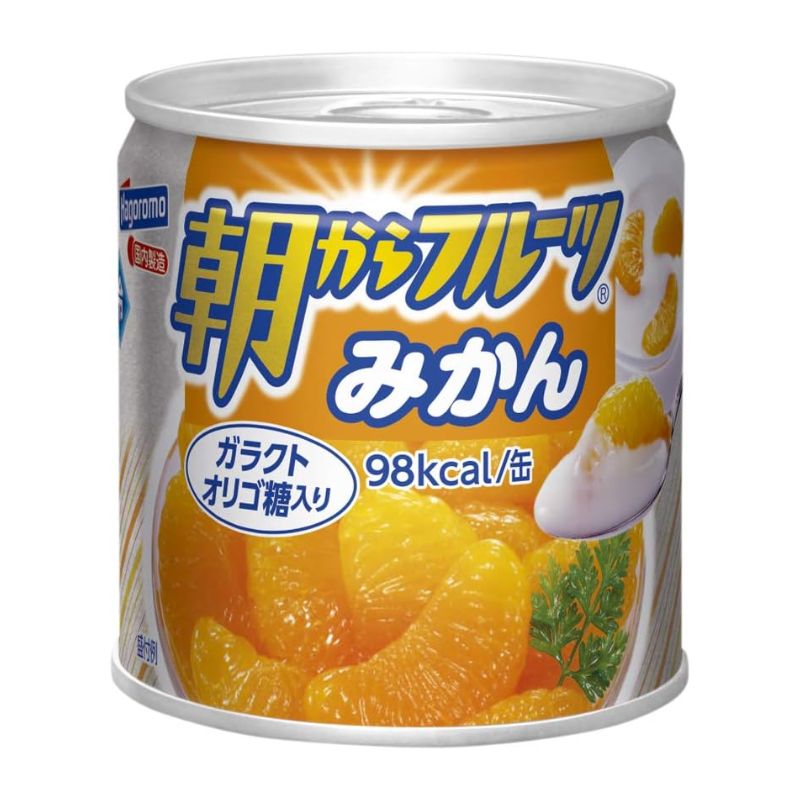 [1個]はごろもフーズ 朝からフルーツ みかん　190g　賞味期限2028.06.30
