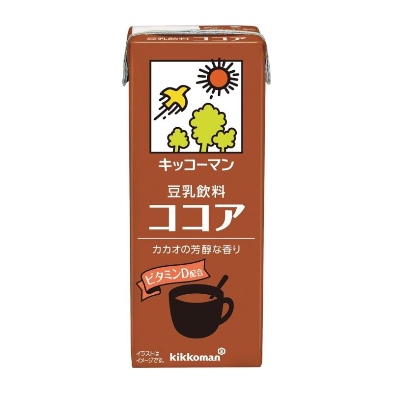 [2本]キッコーマン 豆乳飲料 ココア 200ml 賞味期限2026.06.01