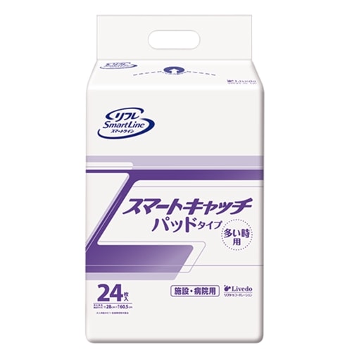 リフレスマートライン スマートキャッチ パッドタイプ多い時 24枚入 8回吸収