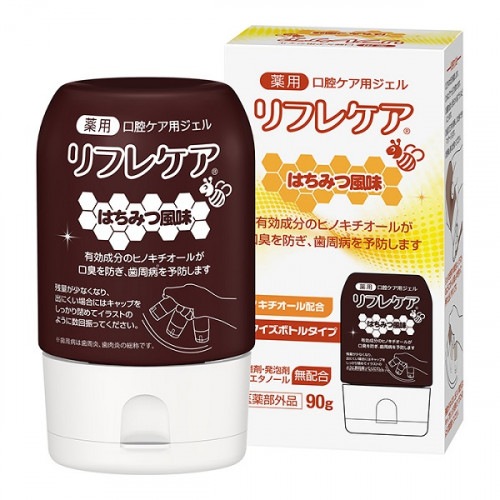 リフレケア はちみつ風味 90g 口腔ケア用ジェル 薬用歯磨き 医薬部外品 雪印ビーンスターク