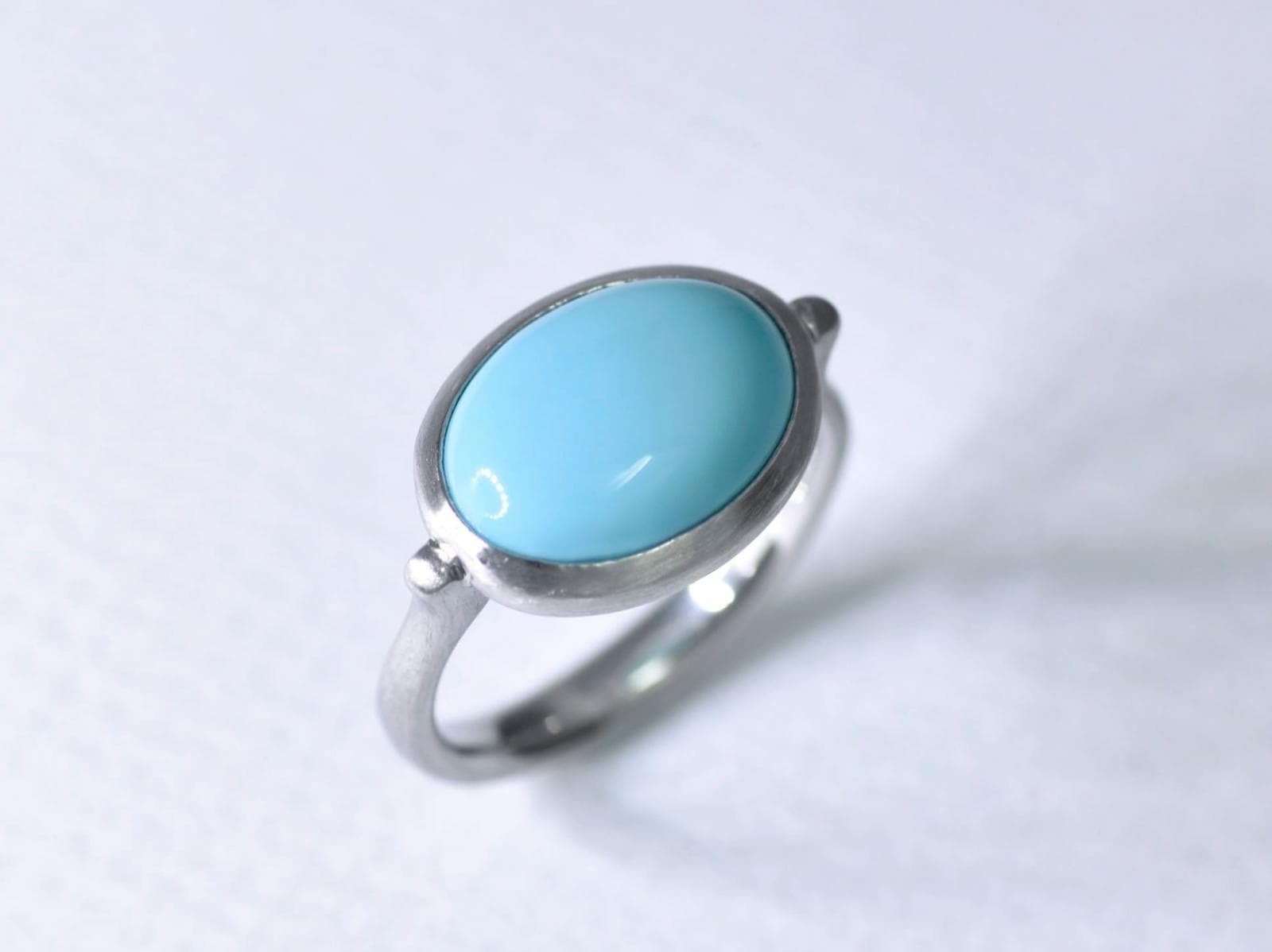 Sleeping Beauty Turquoise/pt950 Ring 【Tortin/トーティン】