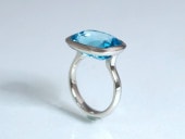 Blue Topaz/pt950 Ring【ciel / シエル】