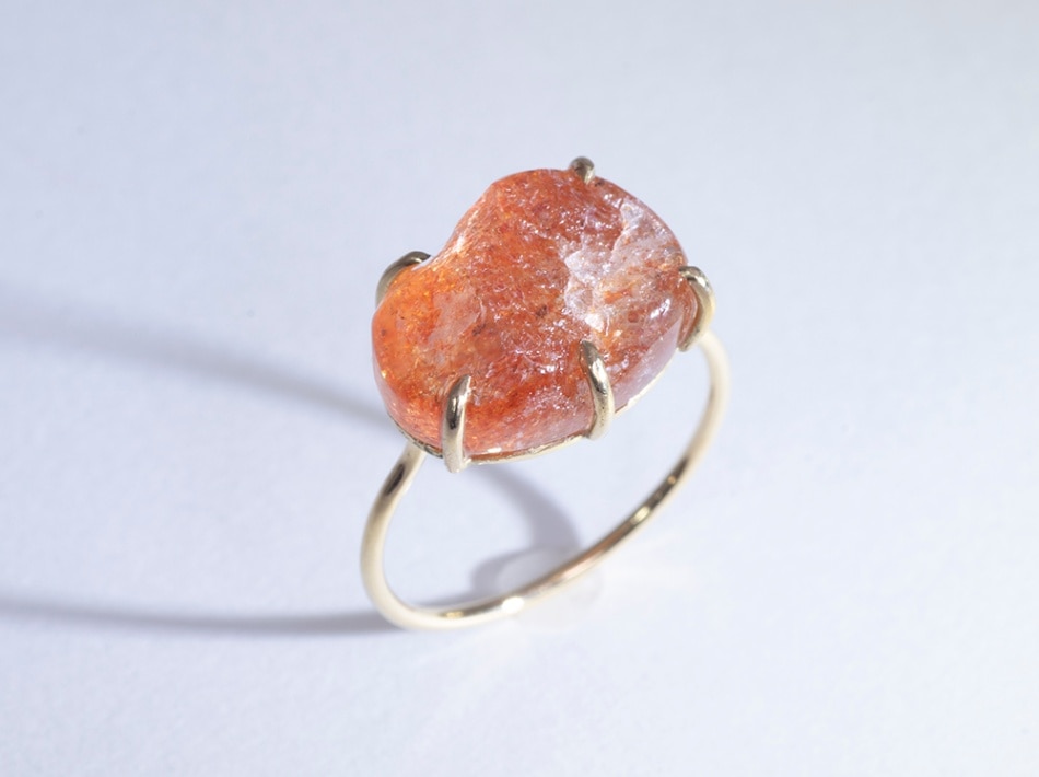 Sun Stone/K18YG Ring【Landa/ランダ】 | 天然石アクセサリー,アイテム