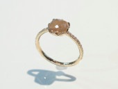 【店頭にて販売済み】Natural Diamond/K18YG Ring【Capella/カペラ】