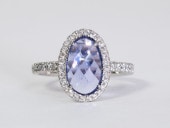 Tanzanite/Diamond/pt950 Ring【Sirius/シリウス】