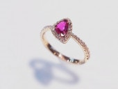 Ruby & Diamond k18YG Ring【Sirius/シリウス】