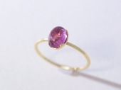 Pink Tourmaline_0.93ct-K18YG Ring ～ninho-ニンホ～