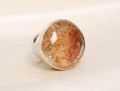 Garden Quartz_46.47ct-SV925-K10YG Ring ～KIMAGURE-キマグレ～