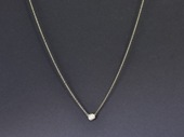 Diamond_0.11ct/K18YG Necklace 【Grana/グラーナ】