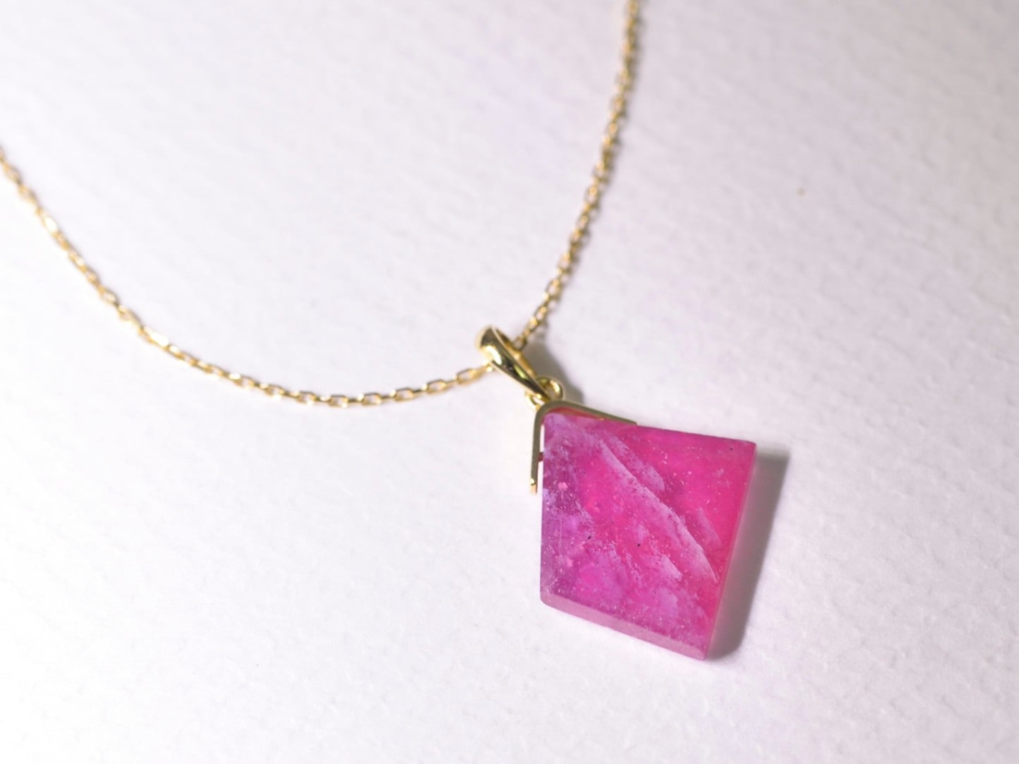 Ruby/K18YG Necklace【CASA/カーサ】 | 天然石アクセサリー,アイテムの