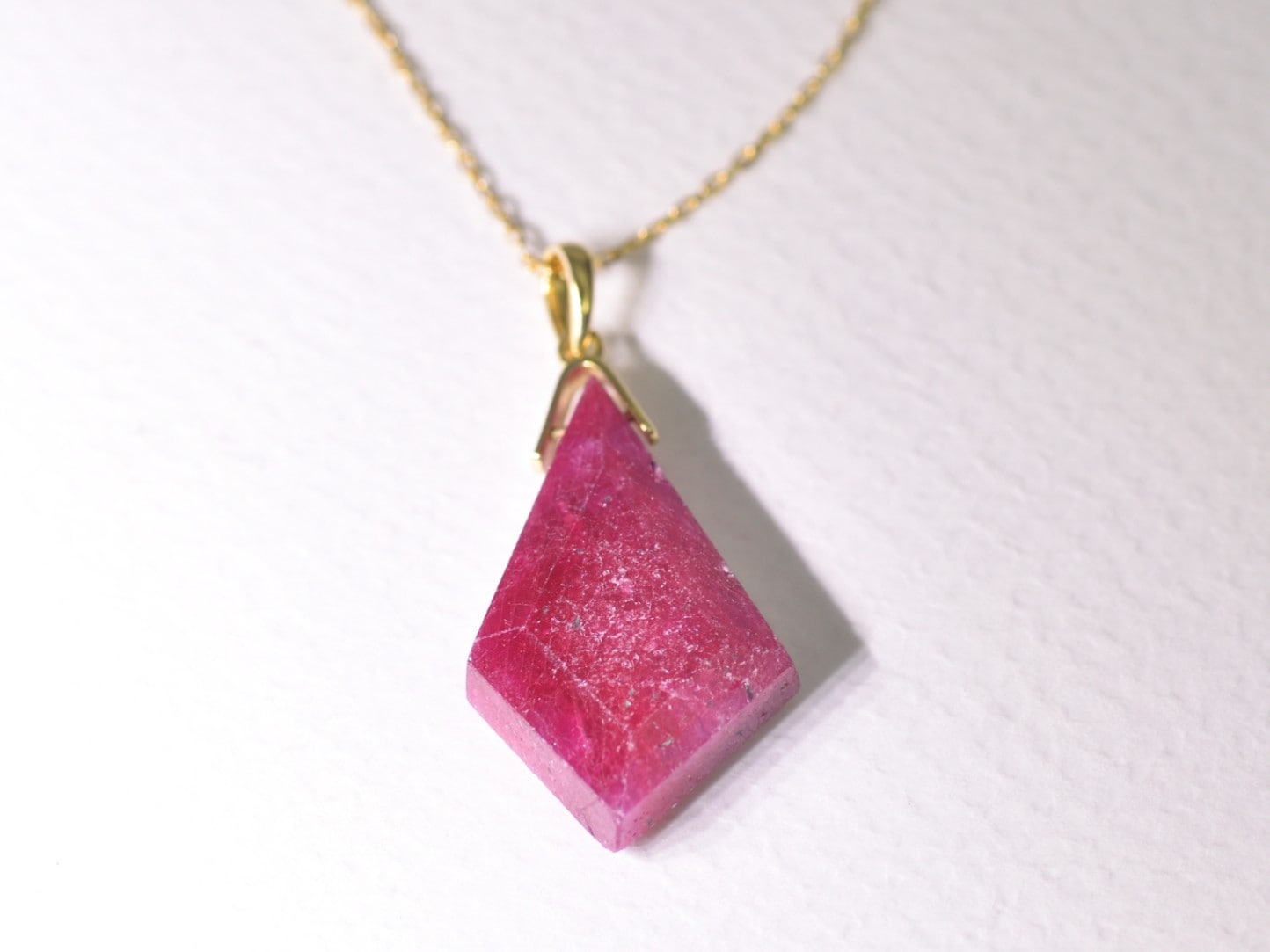 Ruby/K18YG Necklace【CASA/カーサ】