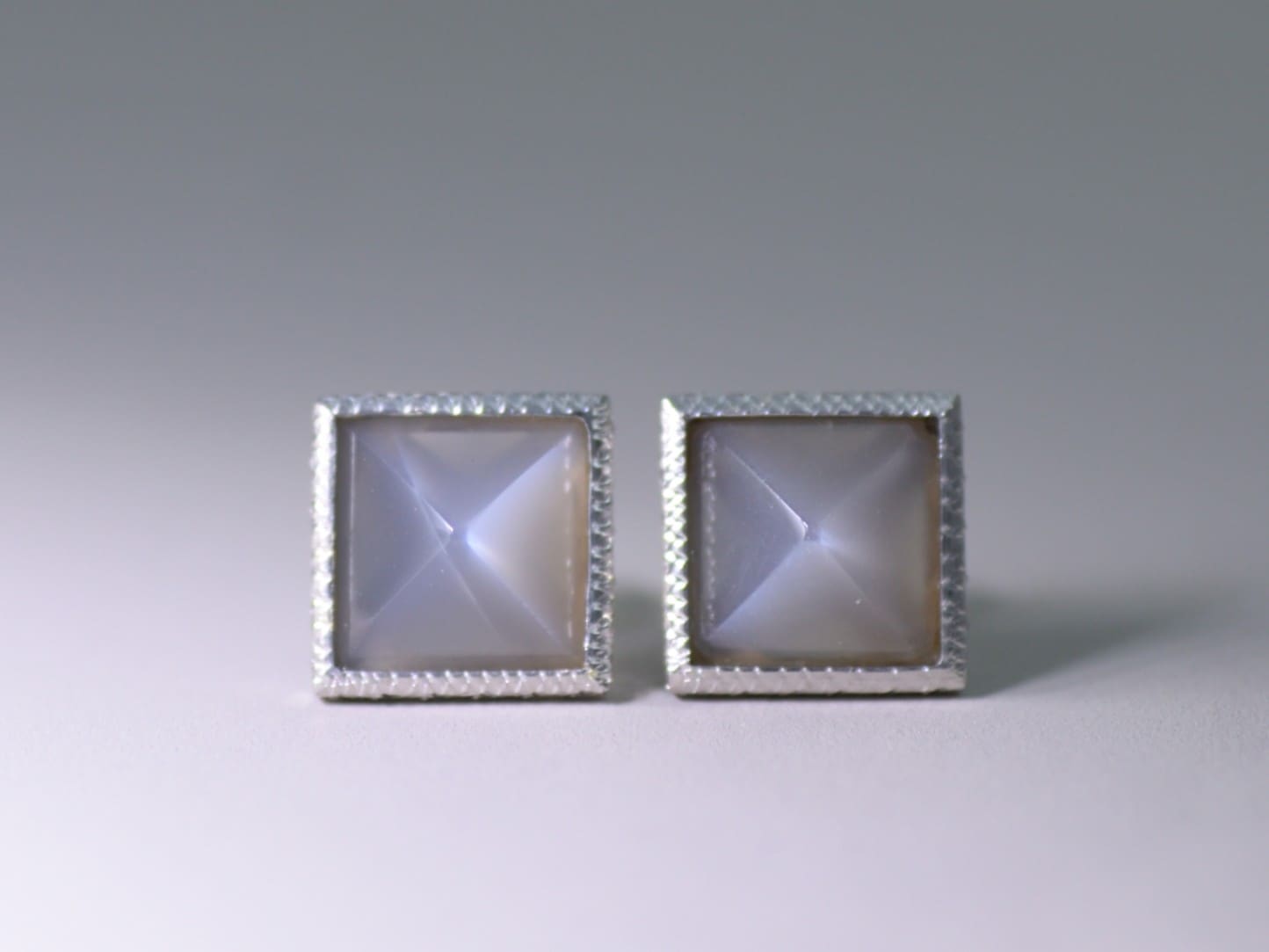 Moon Stone/SV925 Pierce【Basico/バージコ *ver.uno】