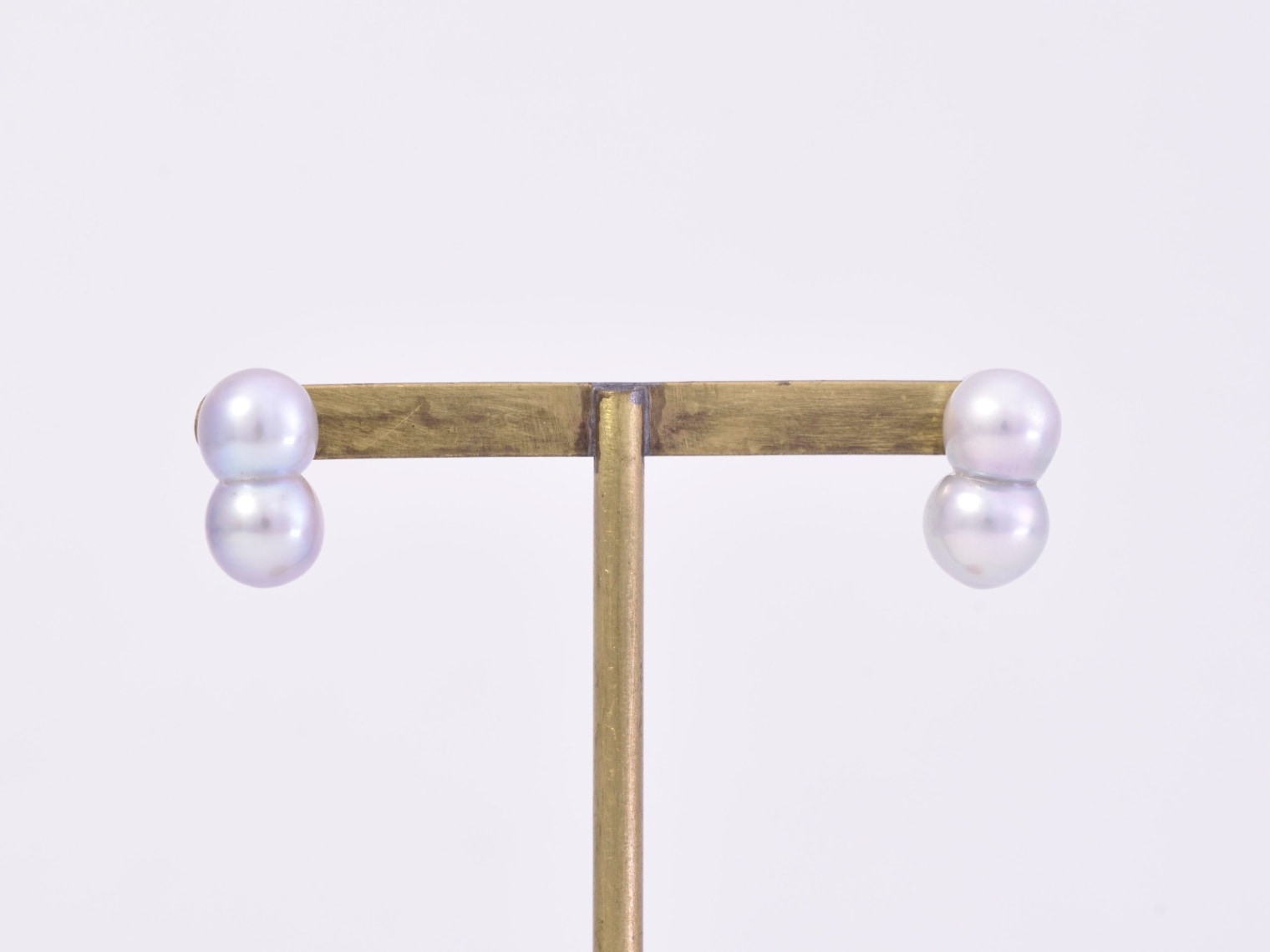 【実店舗にて販売済み】Akoya pearl / K14WG pierce 【Studs pierce】