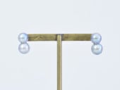Akoya pearl / K14WG pierce 【Studs pierce】