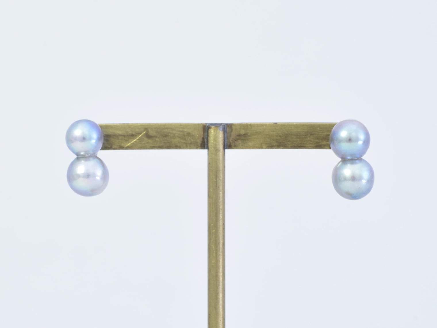 Akoya pearl / K14WG pierce 【Studs pierce】