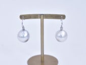 south sea pearl / pt900 pierce 【hook pierce】