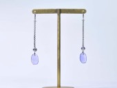 Tanzanite × Diamond / pt900 American Pierce　【Corremte/コレンテ】