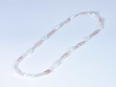 PinkTourmaline × Pearl × SV 【Opera Necklace】