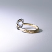 フィレンツェ彫リング〜uno〜オーダーページ モデルオーダー事例<br>【ciel/シエル】<br>フィレンツェ彫りのリング