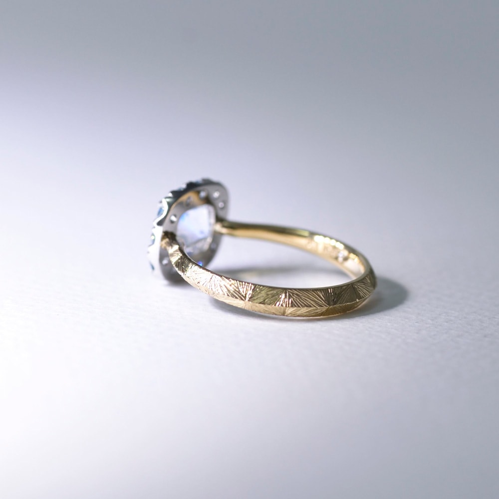 モデルオーダー事例<br>【ciel/シエル】<br>フィレンツェ彫りのリング