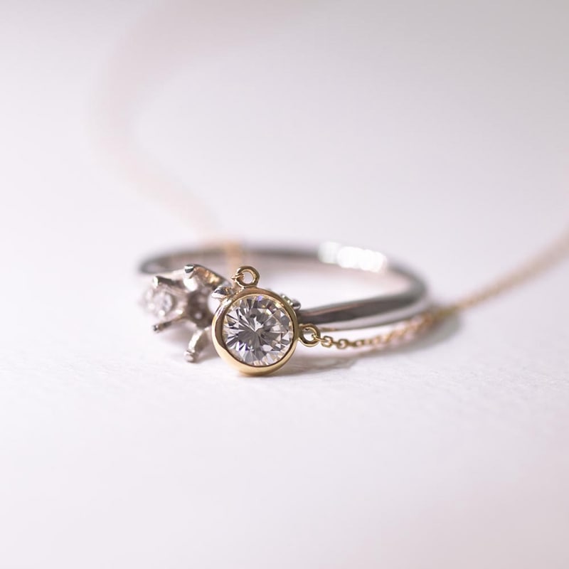 モデルオーダー事例<br>【Grana/グラーナ】<br>ダイヤに新たなスタイルを