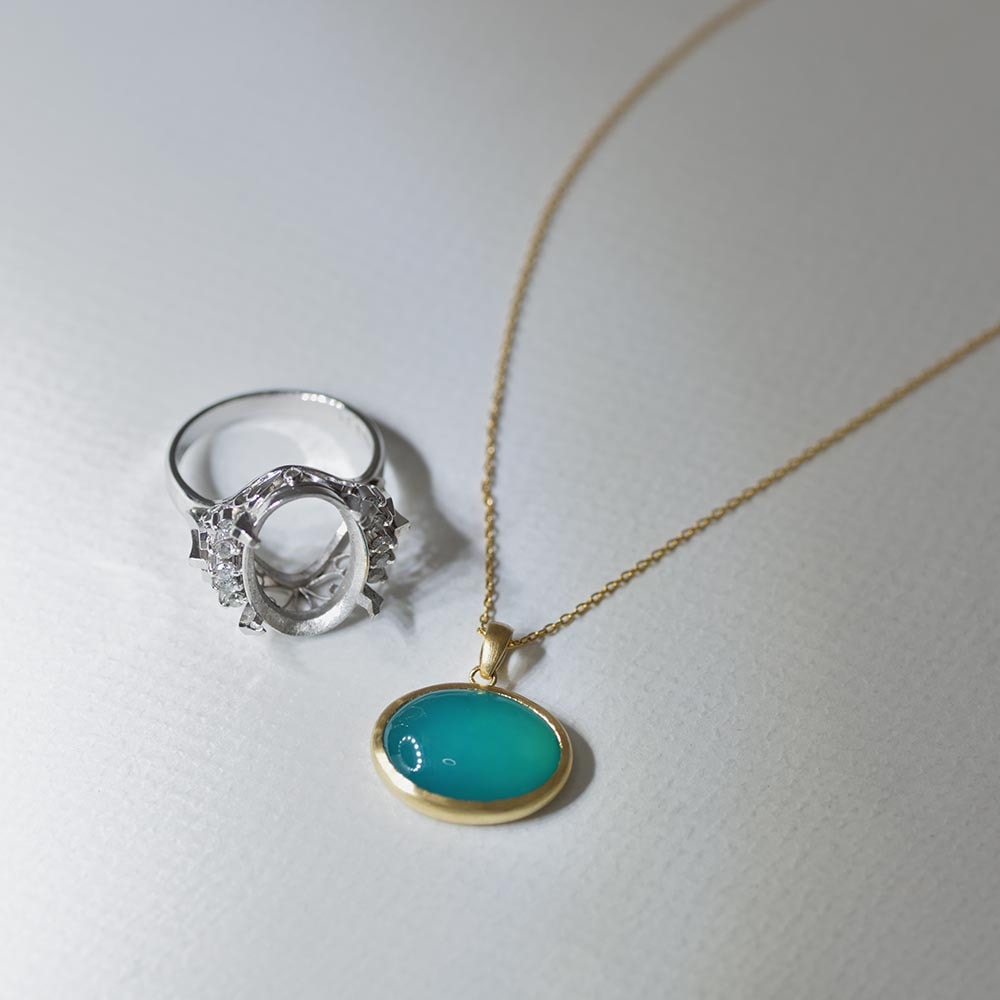 モデルオーダー事例<br>【Basico／バージコ】<br>リングからペンダントへ