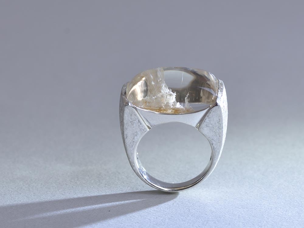 Garden Quartz 46.14ct / SV925 Ring【sala/サラ】