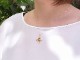 Hessonite Garnet_0.95ct/Diamond_0.04ct/K18YG Necklace【Reina/レイナ】